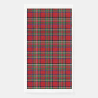 Tartan Clan Stewart Pset Black Red Check Patroon