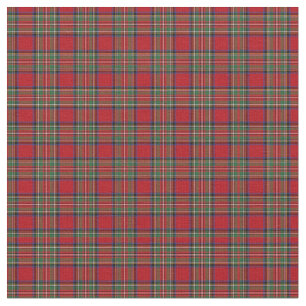 Tartan Clan Stewart Pset Pattern Green Check Stof