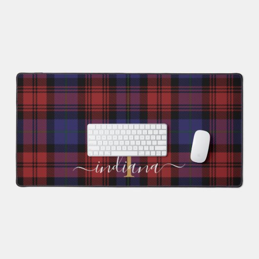 Tartan classique Monogramme plaqué rustique (Clavier et souris)