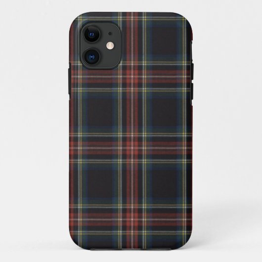 Tartan Coque-Mate Tough Apple iPhone 11 Coque (Dos)