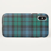 Tartan Coque-Mate Tough Apple iPhone XS Coque (Dos (Horizontal))