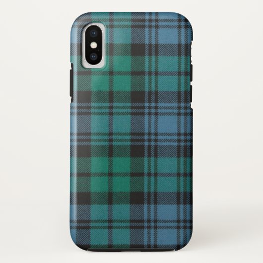 Tartan Coque-Mate Tough Apple iPhone XS Coque (Dos)