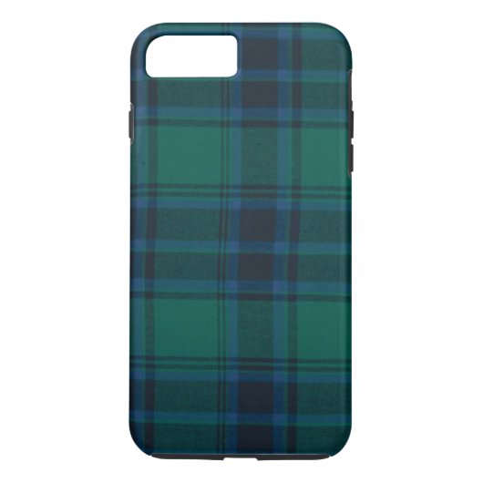 Tartan Coque-Mate Tough iPhone 8Plus/7 Plus Coque (Dos)
