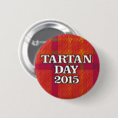 Tartan Dag 2015 Button (Voorkant /achterkant)