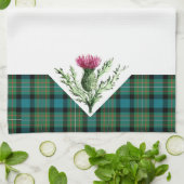 Tartan de clan de Ferguson de serviette de plat de (Plié)