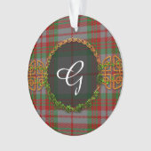 Tartan de gris de monogramme (devant)