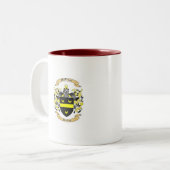 Tartan de McMichael et tasse de crête (Devant gauche)