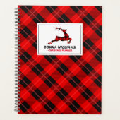 Tartan de Noël et cerf de Noël (Devant)