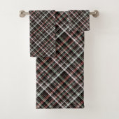 Tartan de Noël texturé.  (En situation)