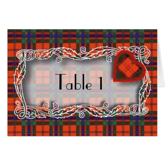 Tartan d'écossais de Machintosh (Devant horizontal)