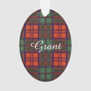 Tartan d'écossais de plaid de clan de Grant