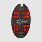 Tartan d'écossais de plaid de clan de Grant (devant)