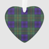 Tartan d'écossais de plaid de clan de Johnston (dos)