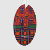Tartan d'écossais de plaid de clan de Macfarlane (devant)