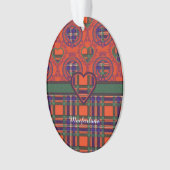 Tartan d'écossais de plaid de clan de Macfarlane (devant)