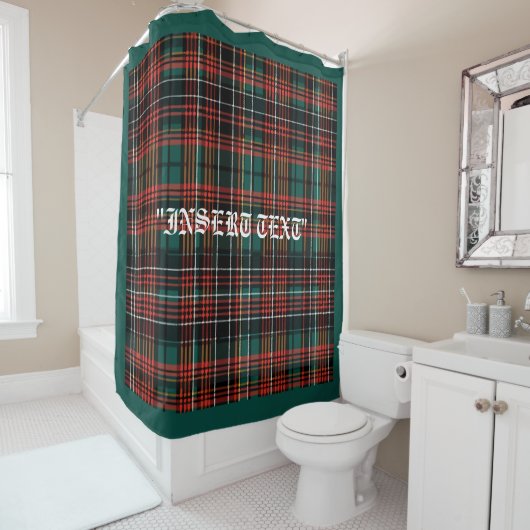 Tartan Douchegordijn (In situ)
