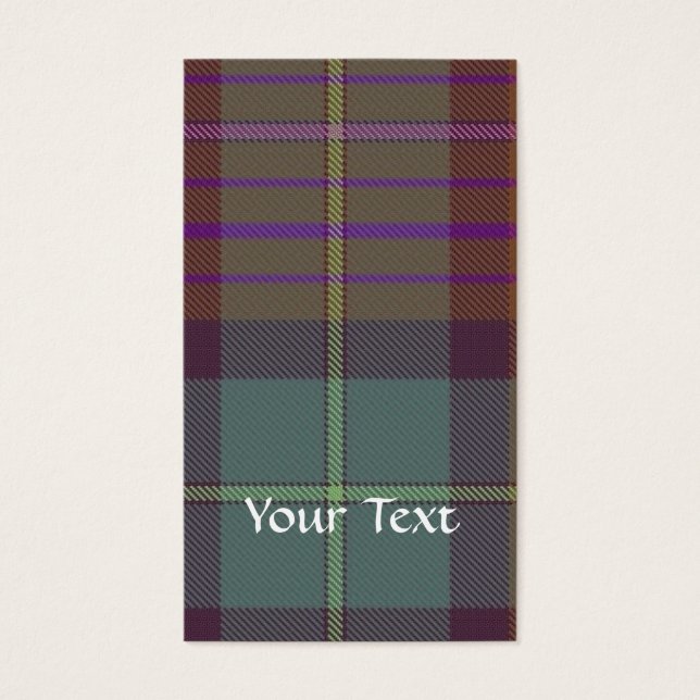 tartan écossais antique (Devant)