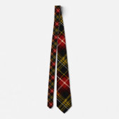 Tartan Écossais Cravate Sur Mesure (Dos)