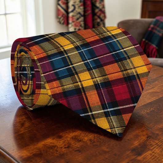 Tartan Écossais Cravate Sur Mesure