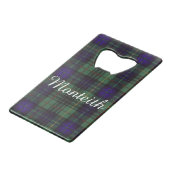 Tartan écossais de kilt de plaid de clan de (Devant Angle)