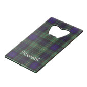 Tartan écossais de kilt de plaid de clan de (Dos Angle)