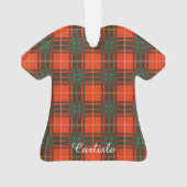 Tartan écossais de kilt de plaid de clan de (dos)