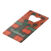 Tartan écossais de kilt de plaid de clan de (Dos Angle)