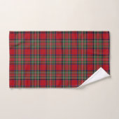 Tartan Élégant Rustique Clan Stewart (Serviette à main)