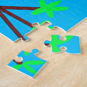 Tartan en harten Owl Legpuzzel (Zijkant)