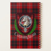 Tartan et blason du clan écossais Cunningham (Dos)