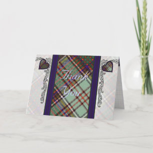 Tartan et coeurs - Merci - Anderson