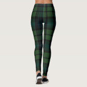 Tartan Fabric-Leggings Leggings (Achterkant)