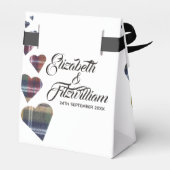 Tartan Favor Box Bedankdoosjes (Achterkant)