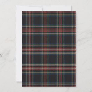 Tartan Flat Holiday Kaart