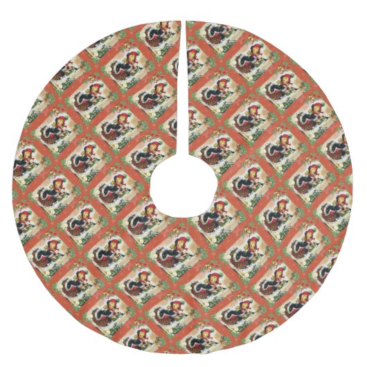  Tartan Girl Kerstboom Rok (Voorkant)