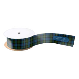 TARTAN HANDFASTING LINT GEPERSONALISEERDE NAMEN DA