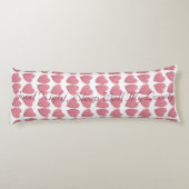 Tartan Harten Lichaamskussen (Achterkant)