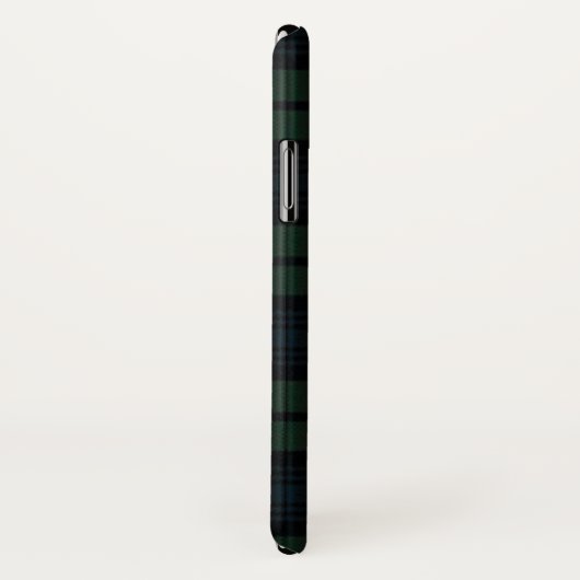 Tartan Hoesje-Mate Barely Er is iPhone X Hoesje (Achterkant / rechts)