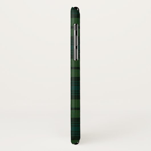 Tartan Hoesje-Mate Barely Er is iPhone X Hoesje (Achterkant/links)