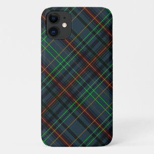 Tartan in blauw, oranje, groen... iPhone 11 hoesje