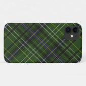 Tartan in groen Case-Mate iPhone case (Achterkant (horizontaal))