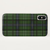 Tartan in groen Case-Mate iPhone case (Achterkant (horizontaal))