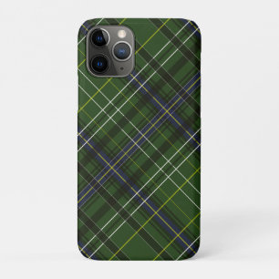 Tartan in het groen iPhone 11 pro hoesje