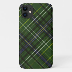 Tartan in het groen iPhone 11 hoesje