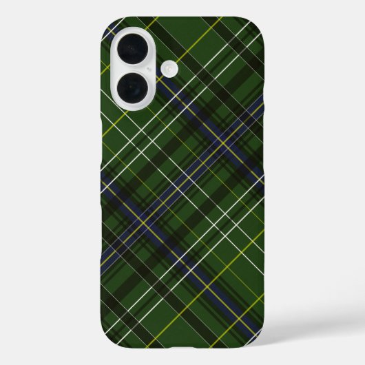 Tartan in het groen Case-Mate iPhone case (Achterkant)