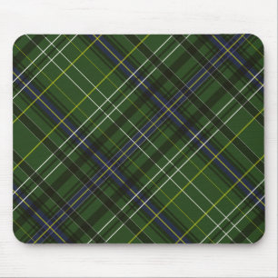 Tartan in het groen muismat