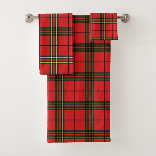 Tartan jaune rouge (En situation)