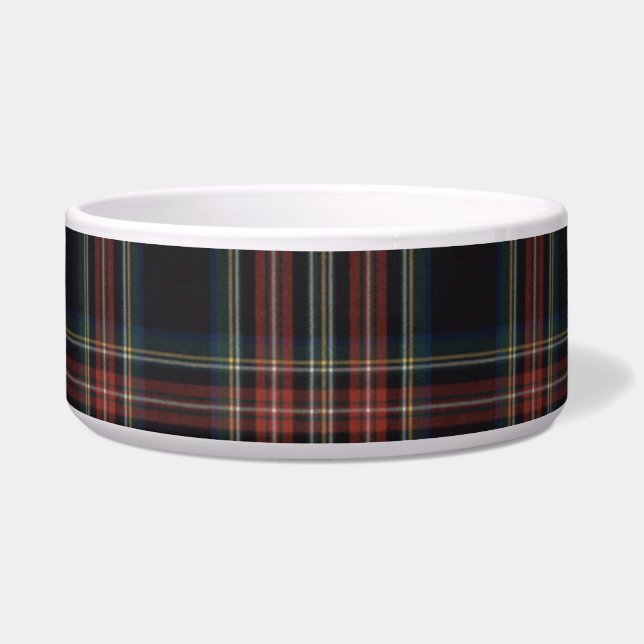 Tartan Large Pet Bowl Voerbakje (Voorkant)