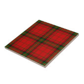 tartan MacDougall rouge vert carreaux (Côté)