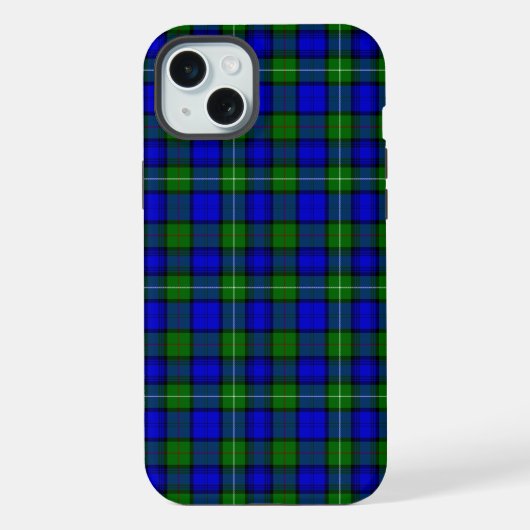 tartan MacKenzie bleu vert carreaux (Verso)